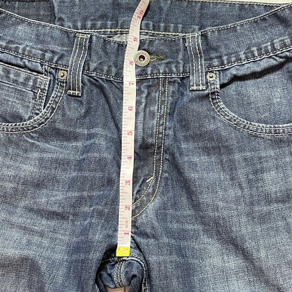 Levi's 514 Slim Straight Jeans Denim Zipper Pocket - Picture 6 of 11